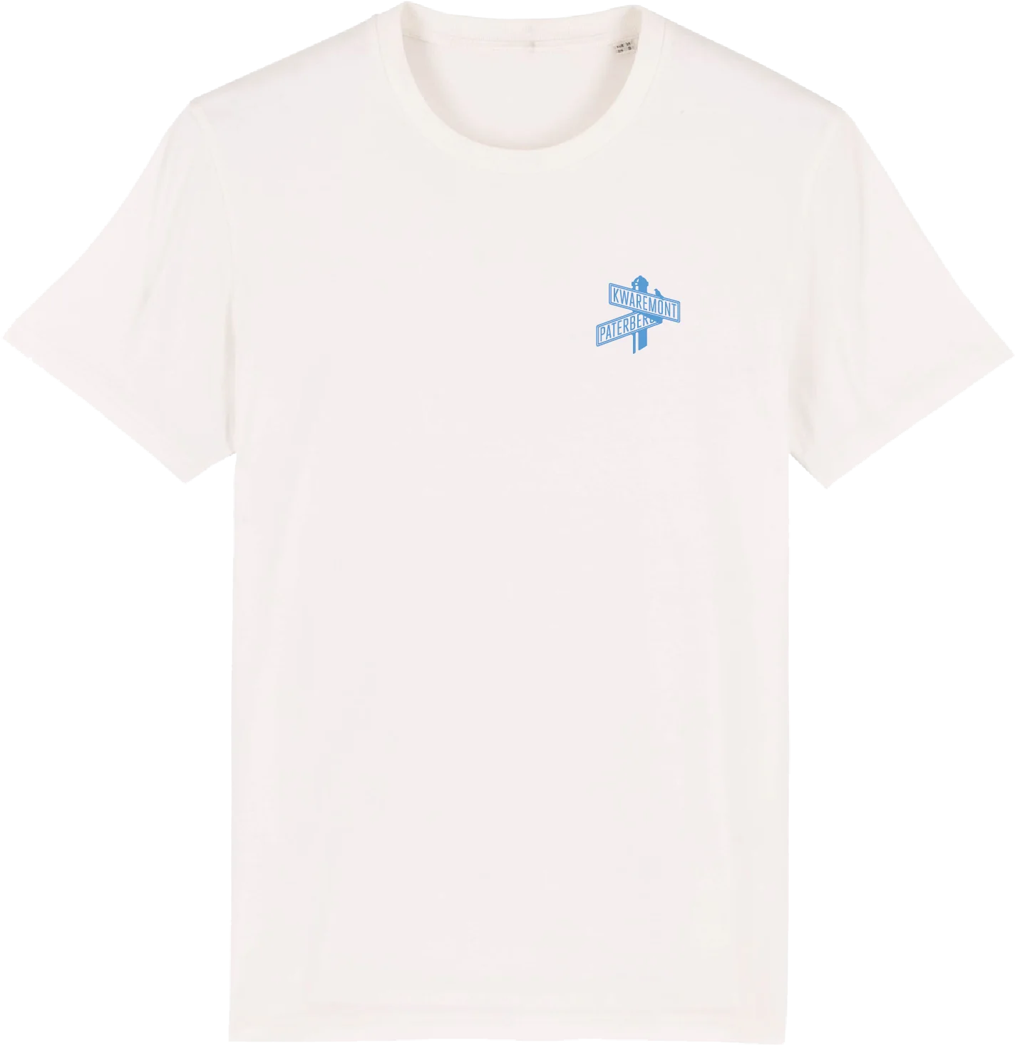 Cois Cycling Flanders Road Sign Unisex Cycling T-shirt Offwhite