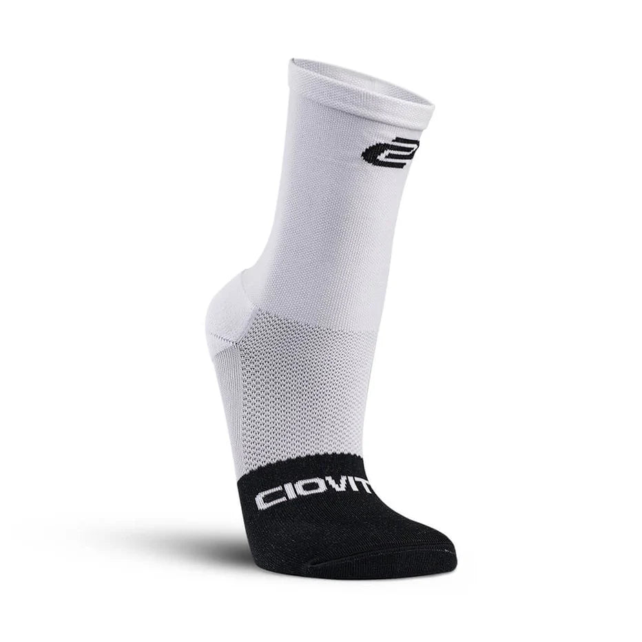 Ciovita High Top Socks White