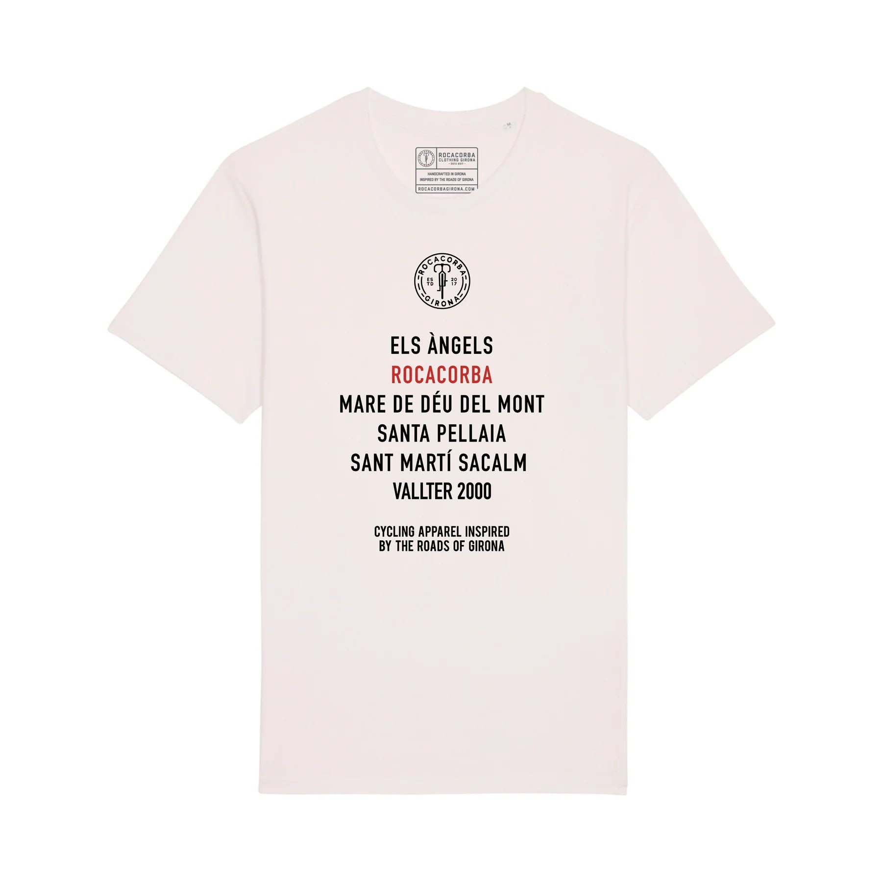 Rocacorba Cycling Classic Climbs Unisex T-shirt